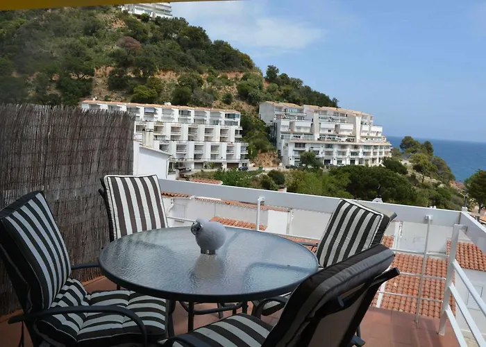 Carabela - Terraza Y Vistas Al Mar En Cala Salions * Tossa de Mar