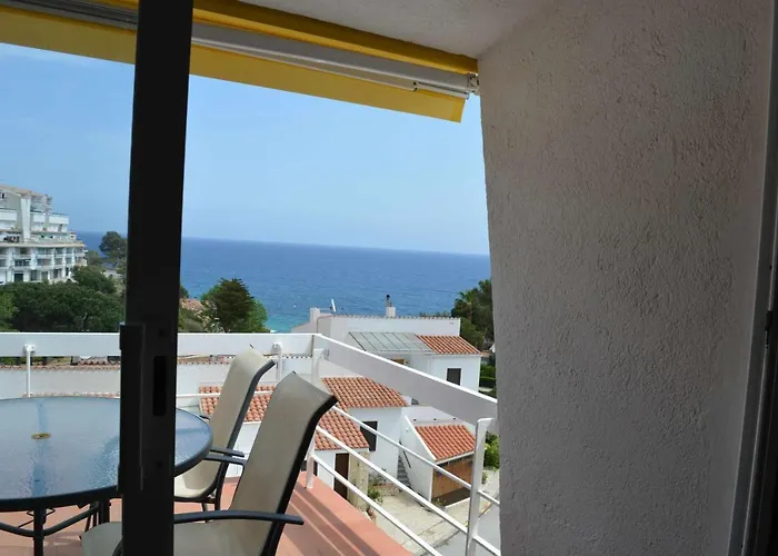 Carabela - Terraza Y Vistas Al Mar En Cala Salions Appartement